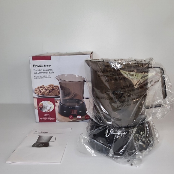 BROOKSTONE Precision Measuring Cup Conversion Scale. Open Box, New - Picture 5 of 6